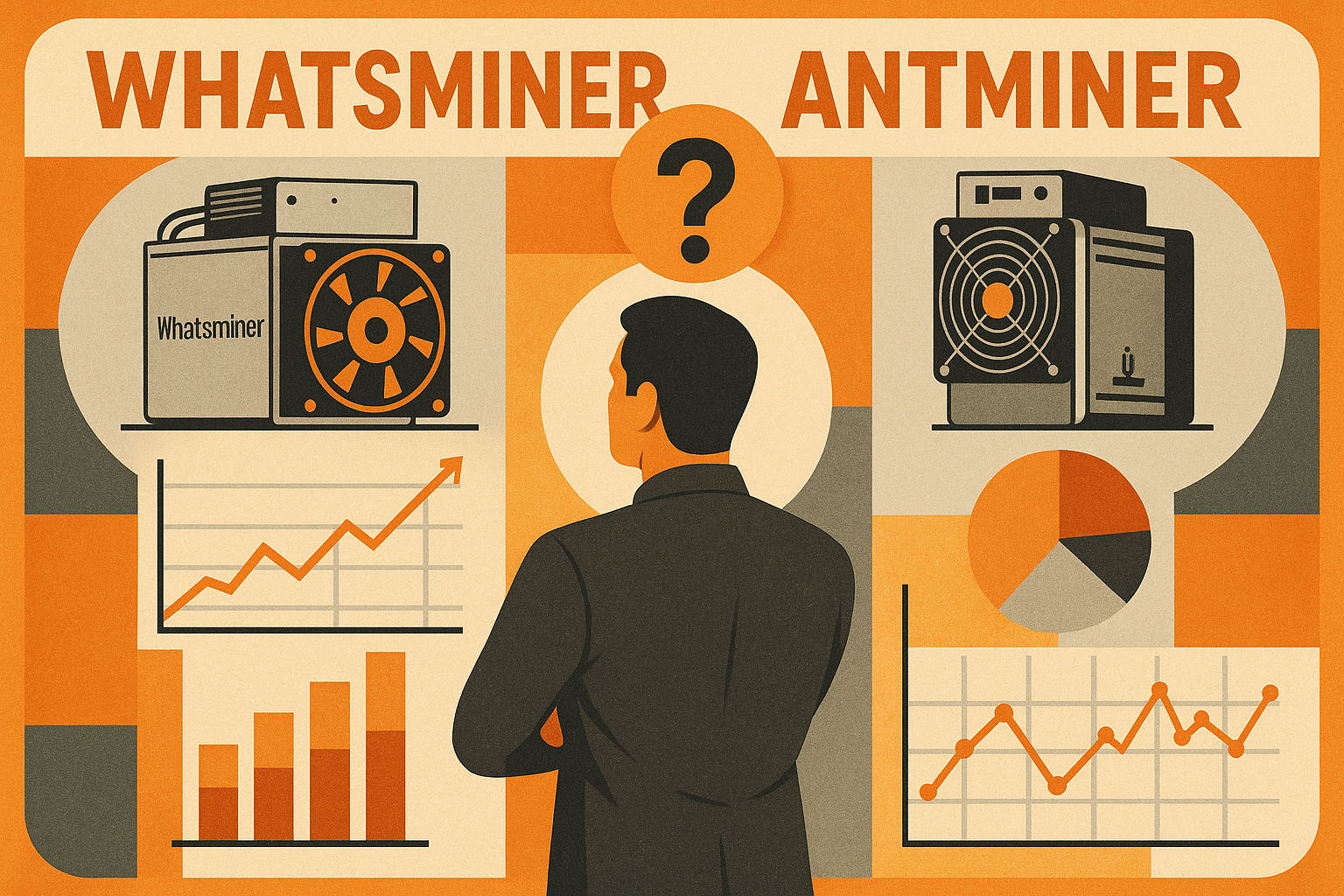 WhatsMiner vs Antminer: ¿qué equipo de minería te da más ROI en 2025?