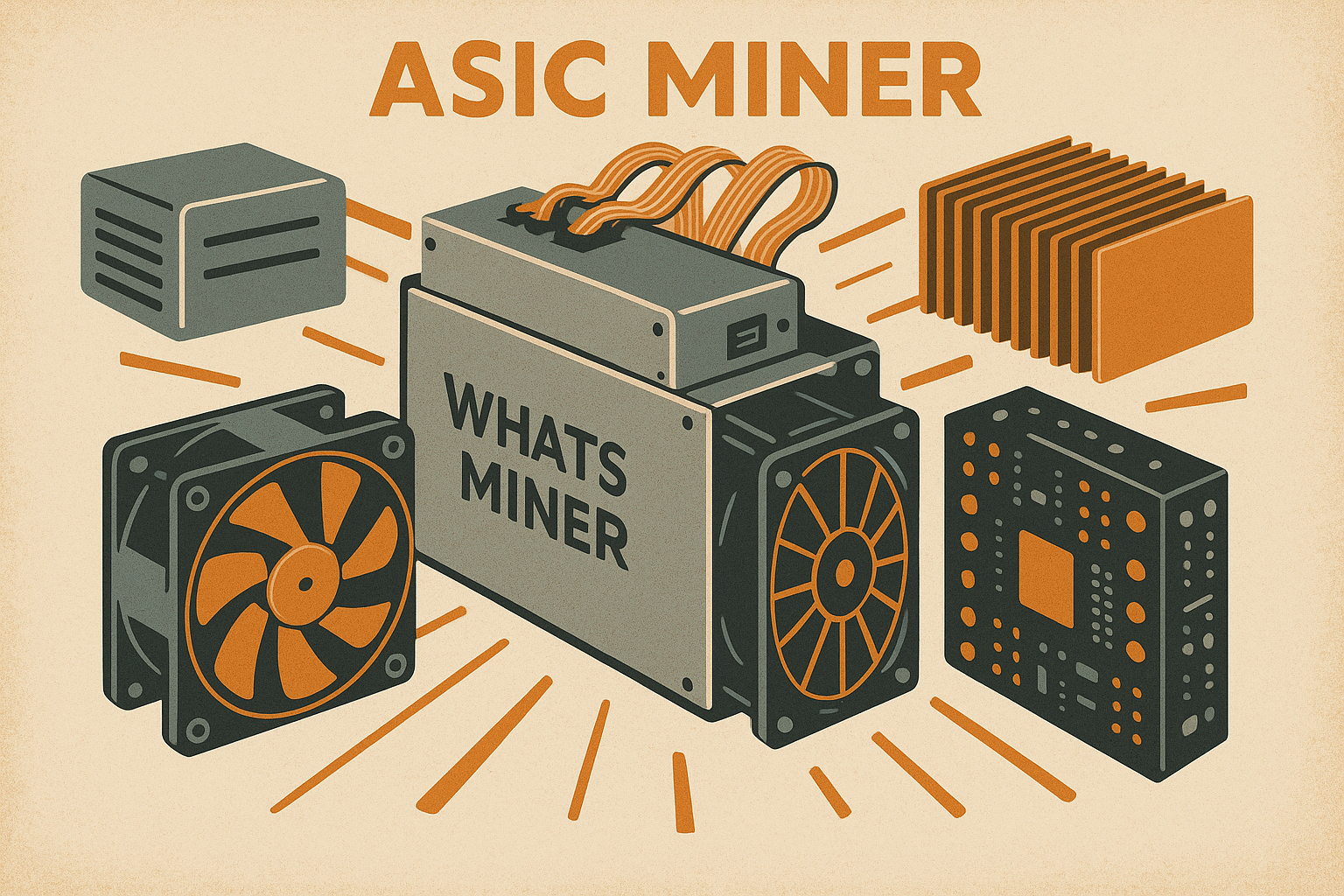 Los componentes de un ASIC: lo que mantiene vivo a tu minero