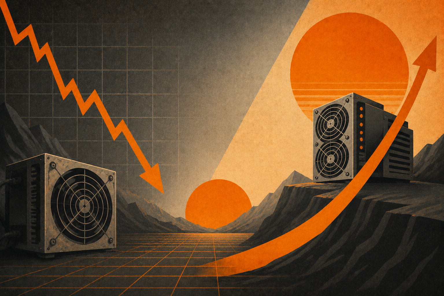 El hash rate de Bitcoin cae más de 10%