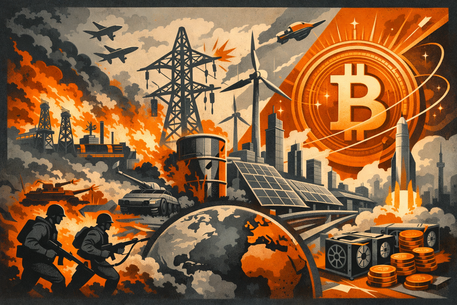 La guerra continúa, la energía se tensiona… y Bitcoin vuelve a entrar en la conversación