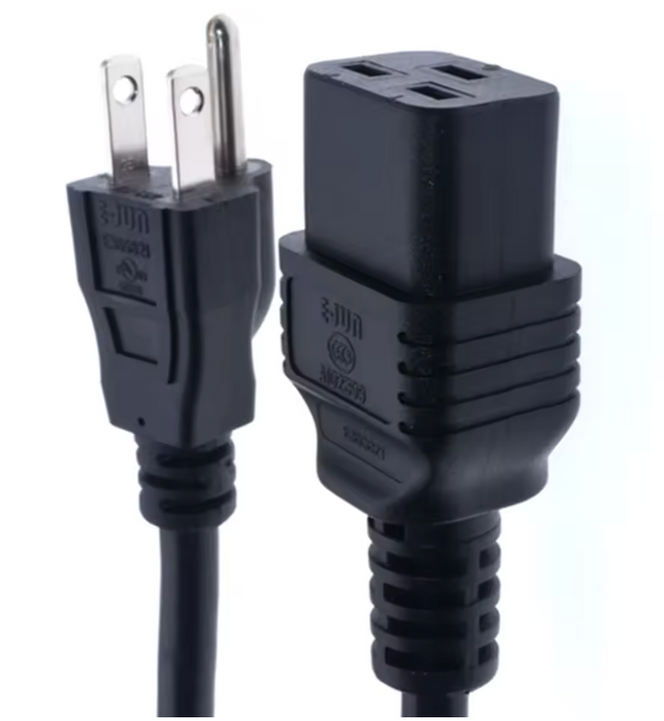 CABLES C19 A US PLUG NEMA 4 (EN STOCK MÉXICO)