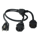 CABLES C13 DUAL A US PLUG NEMA 4 (EN STOCK MÉXICO)